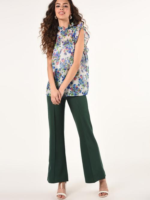 women's a line round neck top - 16802318 -  Standard Image - 0