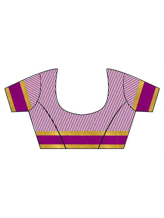 solid embroidered saree with blouse - 16805462 - Standard Image - 2