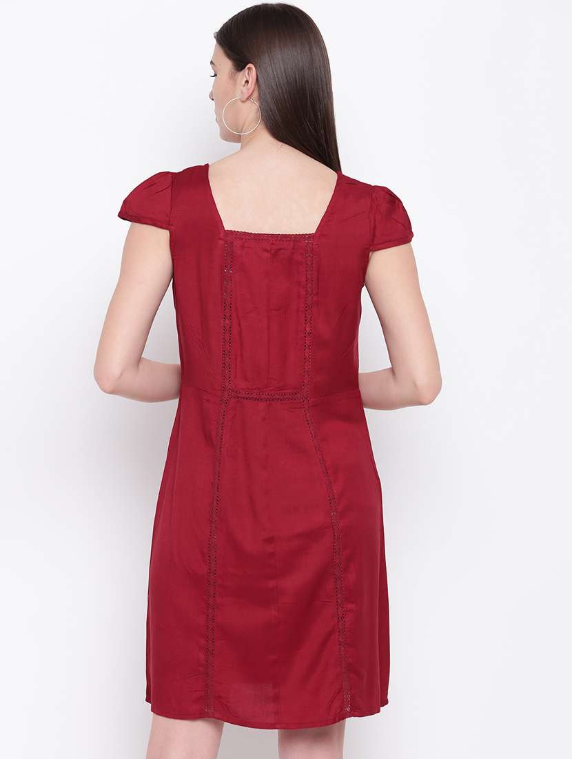 women's fit & flare floral dress - 16810012 -  Standard Image - 2