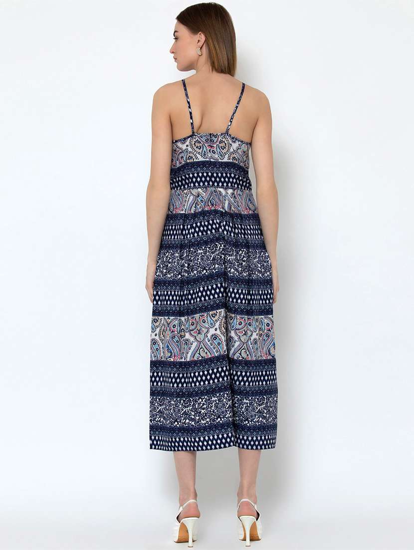women's fit & flare paisley dress - 16810019 -  Standard Image - 2