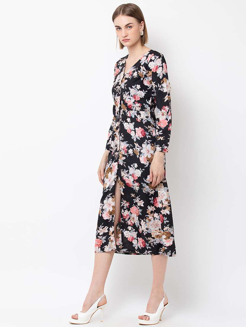women's sheath floral dress - 16810024 -  Standard Image - 2