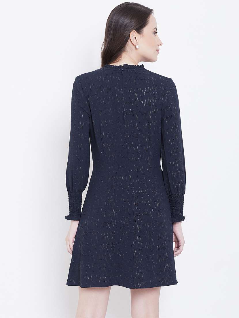 women's layered geometric dress - 16810040 -  Standard Image - 2