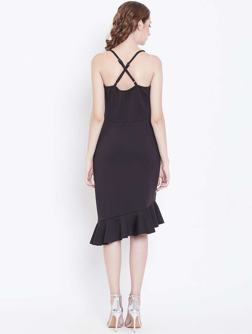 women's sheath solid dress - 16810048 -  Standard Image - 2