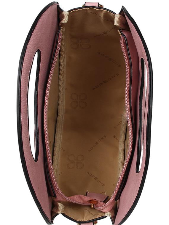 pink leatherette regular sling bag - 16810359 - Standard Image - 2
