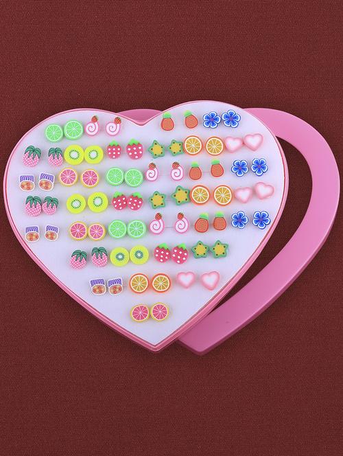 multi colored metal combo's. earring - 16812102 -  Standard Image - 0