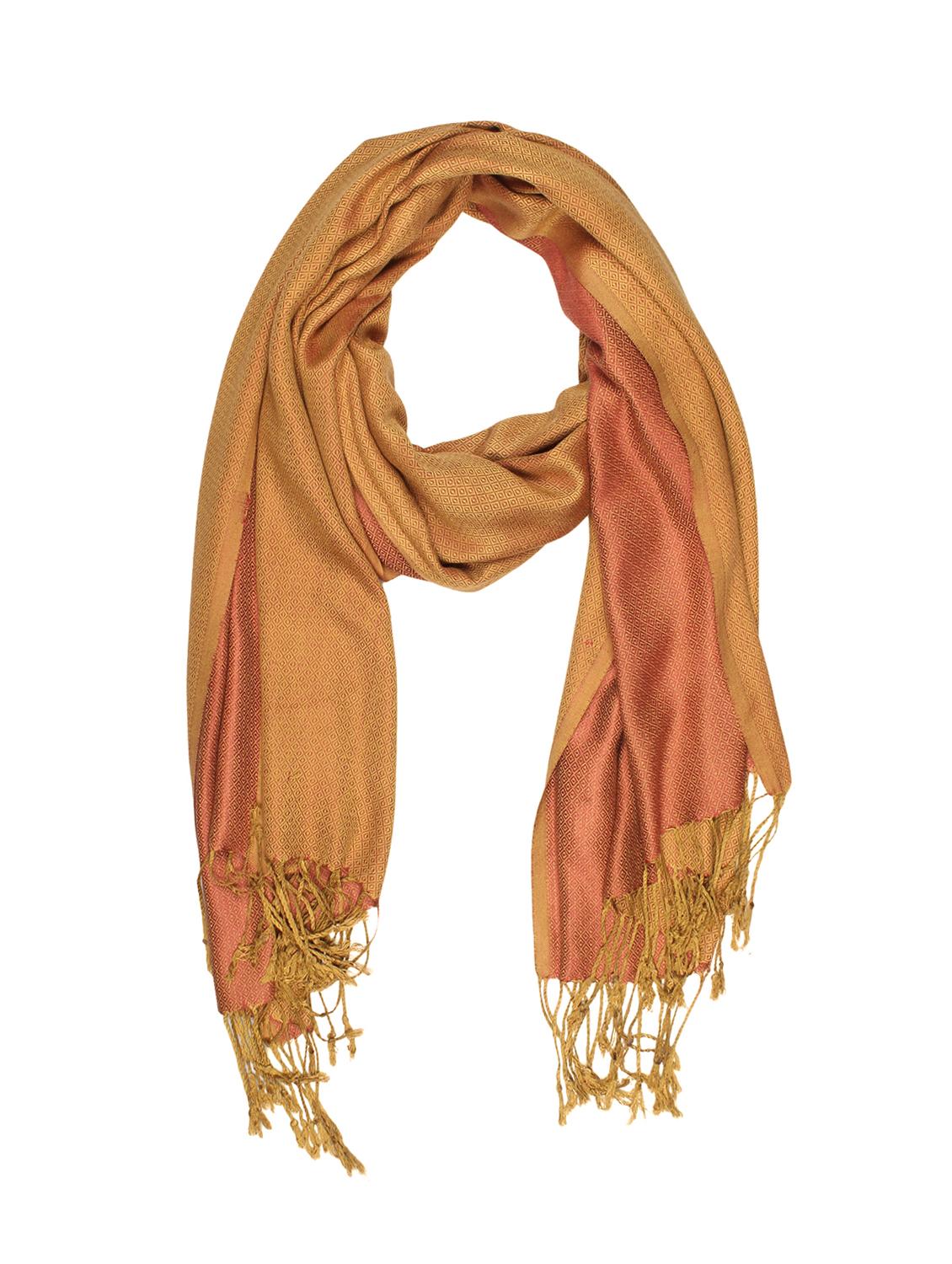 brown viscose stole - 16812643 - Standard Image - 2