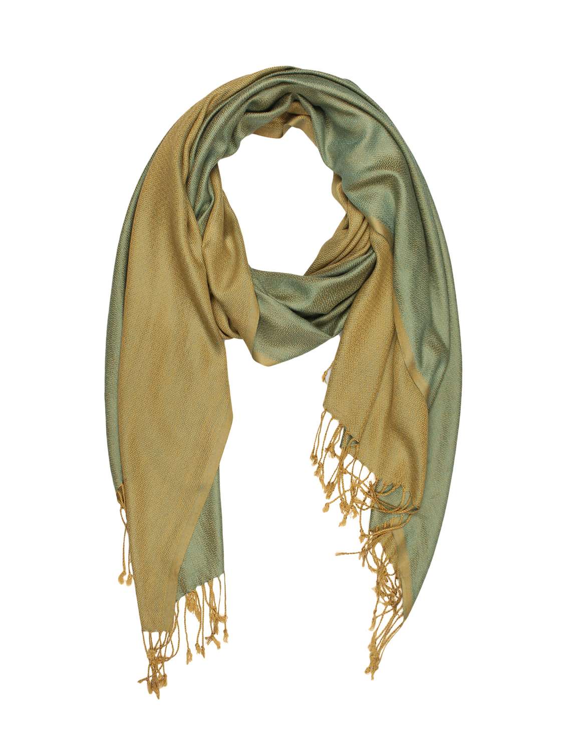 green viscose stole - 16812651 -  Standard Image - 2