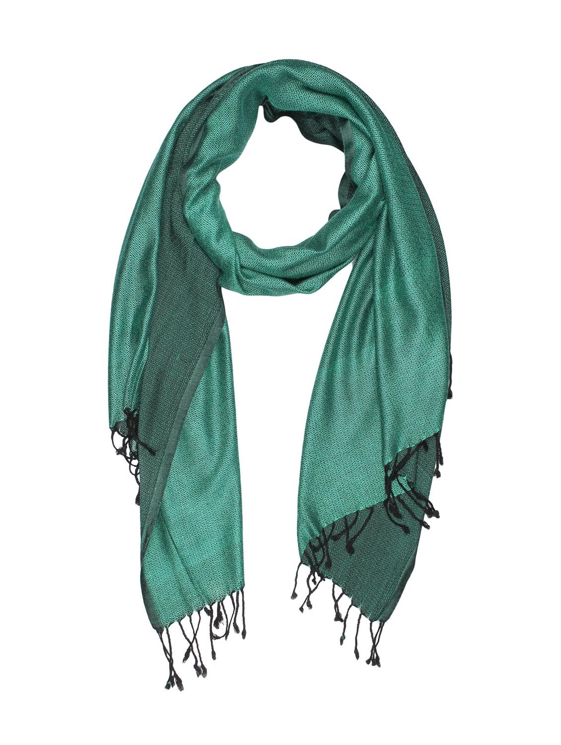 green viscose stole - 16812652 - Standard Image - 2