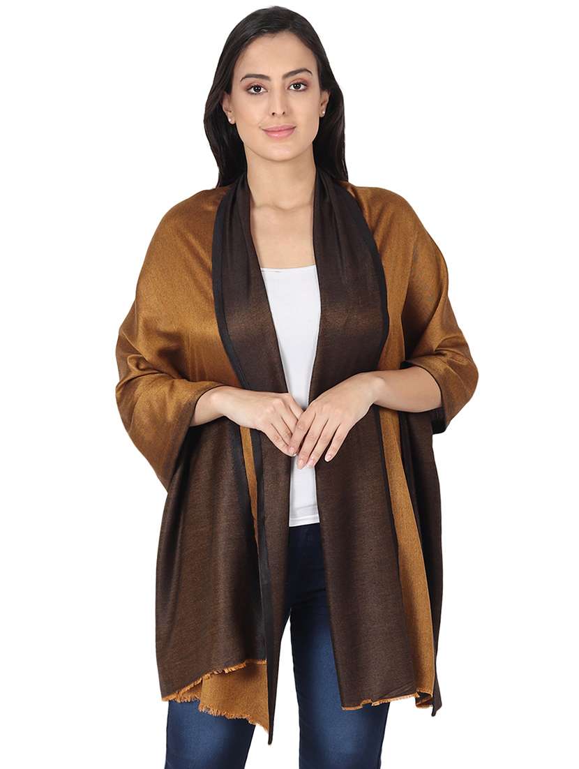 multi colored modal silk stole