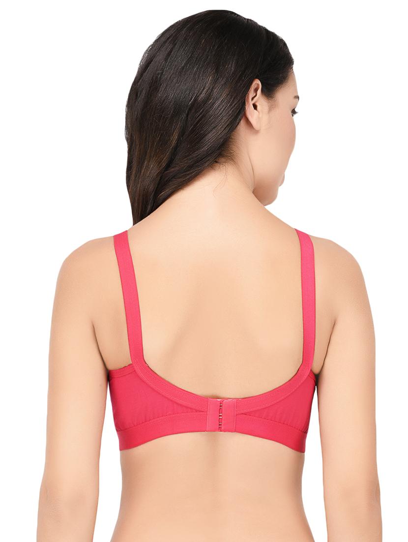 floral patch solid bra - 16813766 - Standard Image - 2