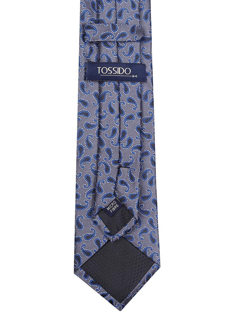 grey micro fiber tie - 16815438 - Standard Image - 2