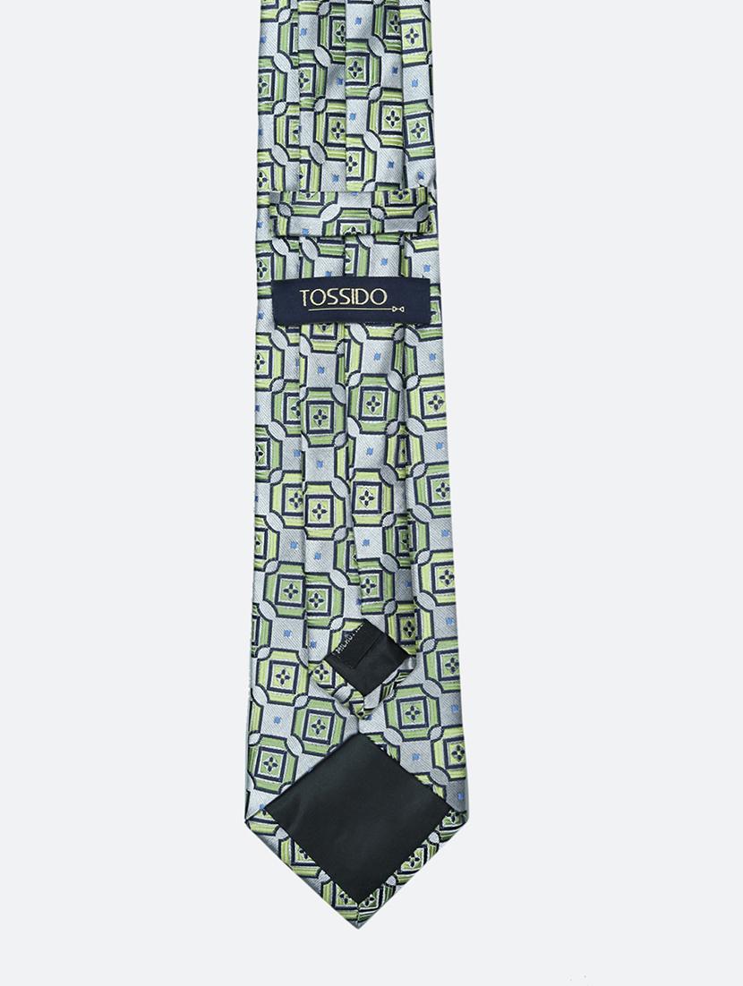 grey micro fiber tie - 16815479 - Standard Image - 2