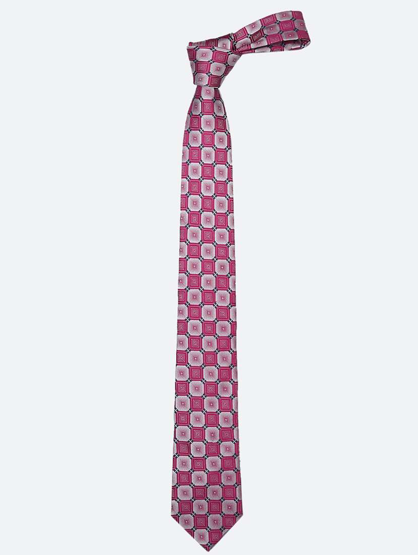 pink micro fiber tie