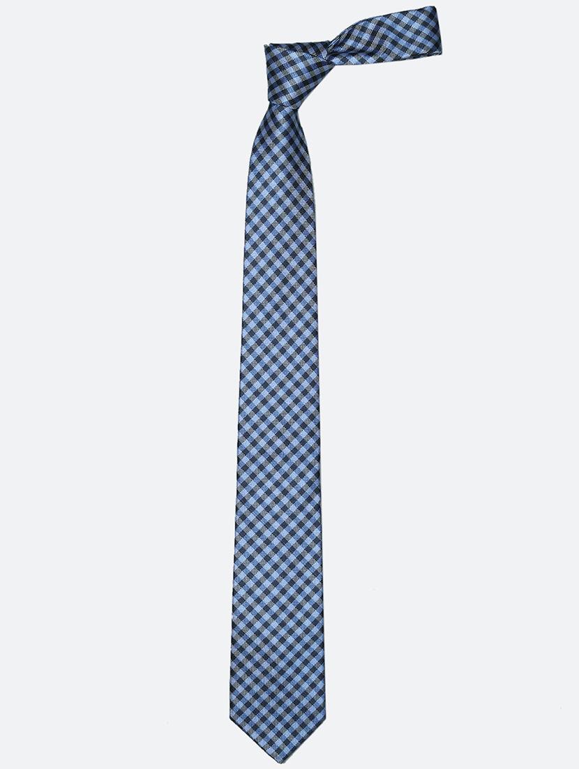 blue micro fiber tie - 16815515 -  Zoom Image - 0