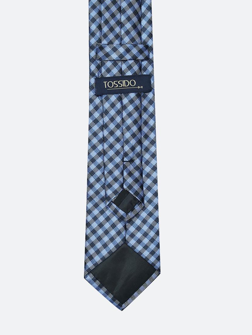 blue micro fiber tie - 16815515 - Standard Image - 2