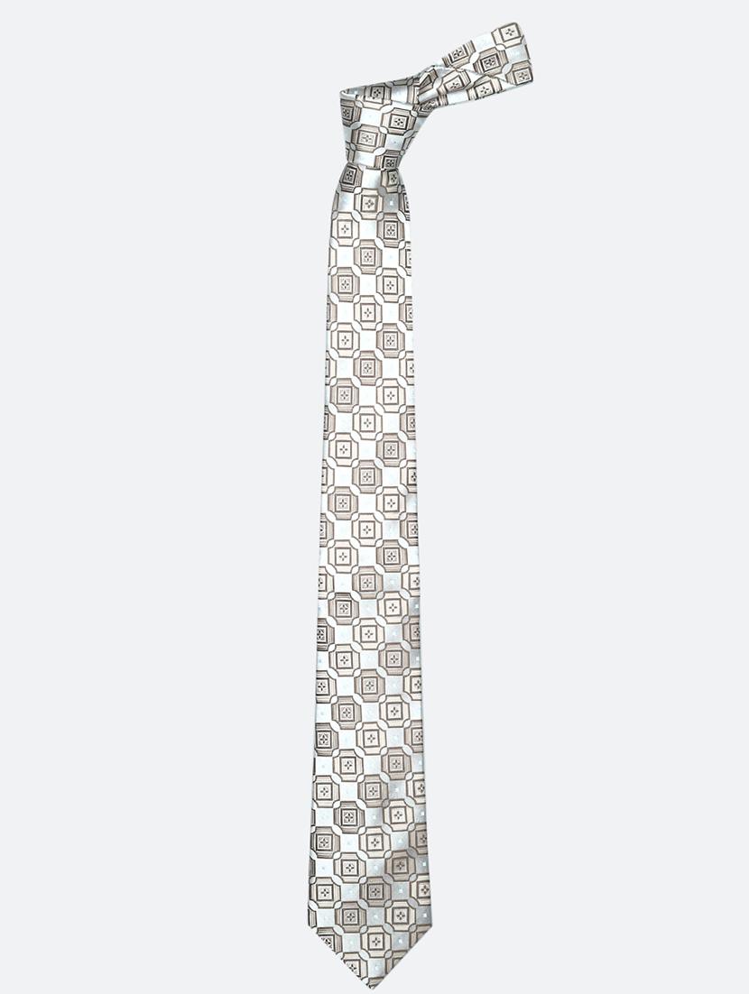 grey micro fiber tie - 16815546 -  Zoom Image - 0