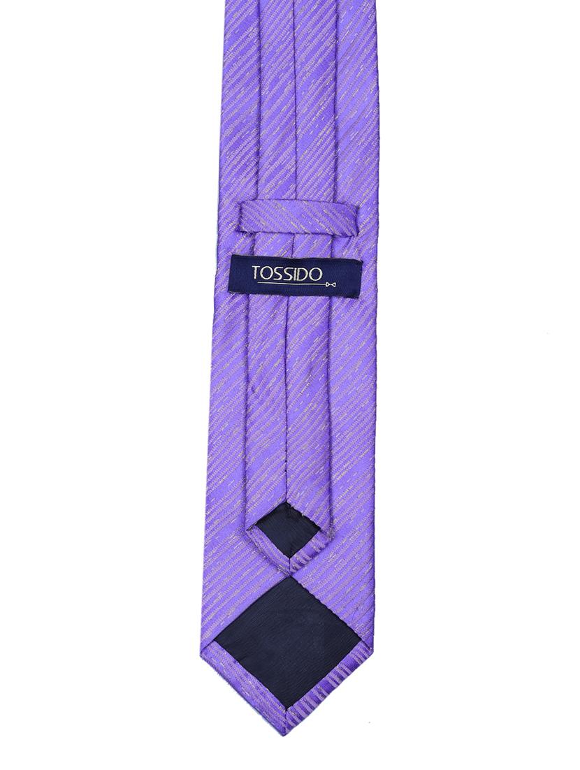 purple micro fiber tie - 16815551 - Standard Image - 2