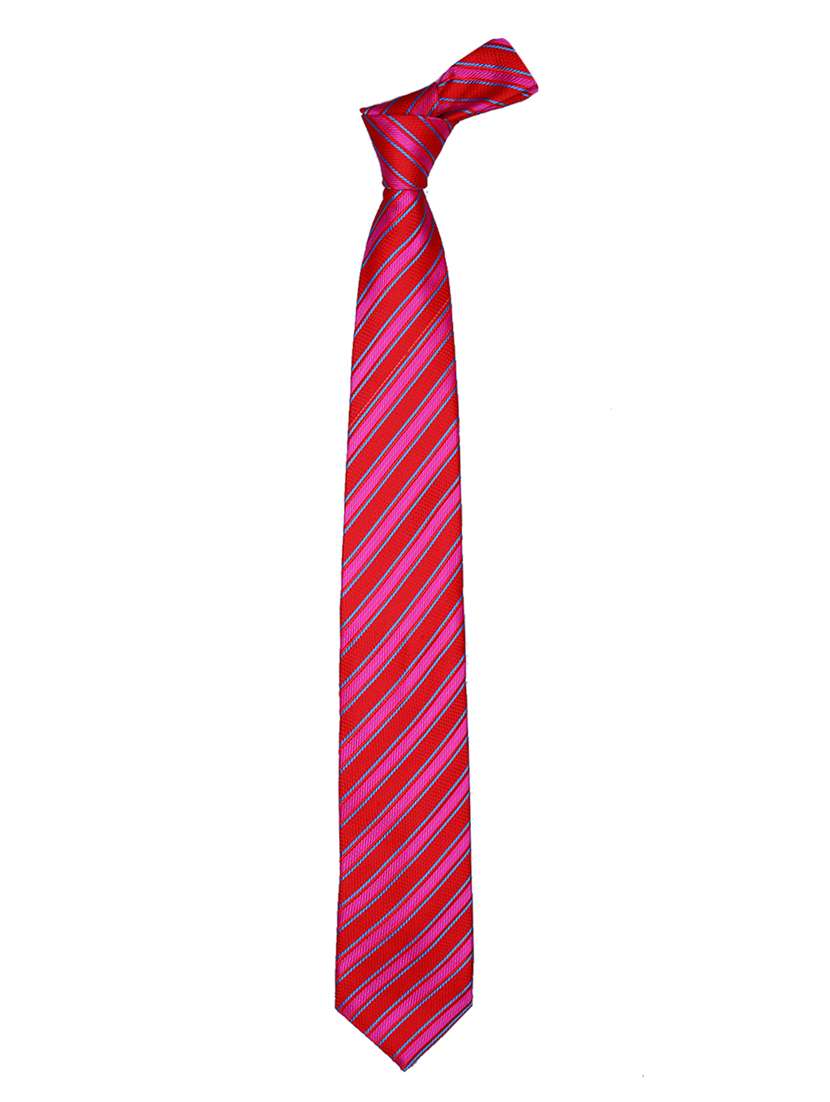 red micro fiber tie