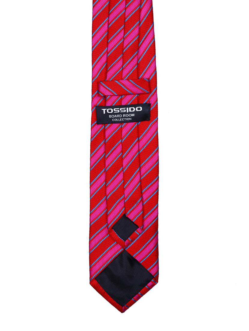 red micro fiber tie - 16815558 - Standard Image - 2