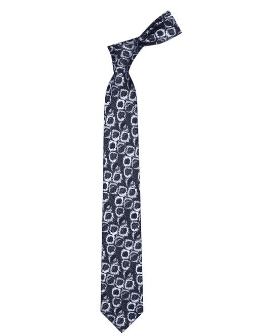 black micro fiber tie - 16815567 - Standard Image - 0