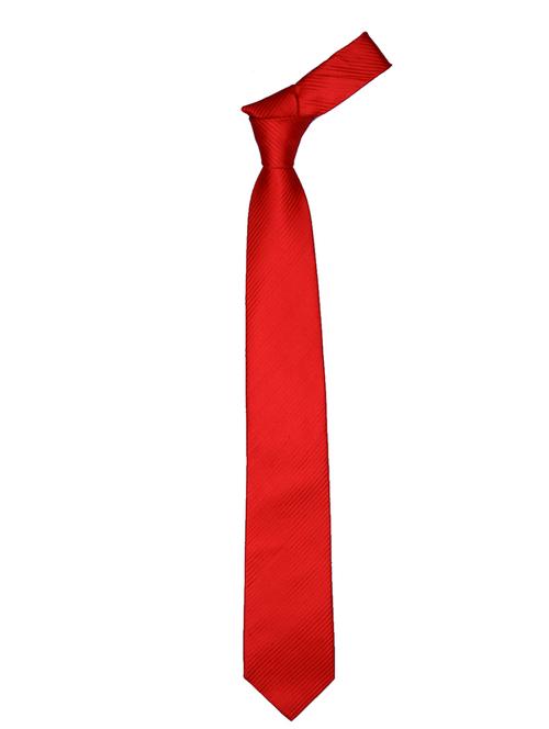 red micro fiber tie - 16815574 -  Standard Image - 0