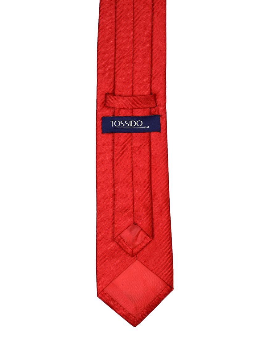 red micro fiber tie - 16815574 - Standard Image - 2