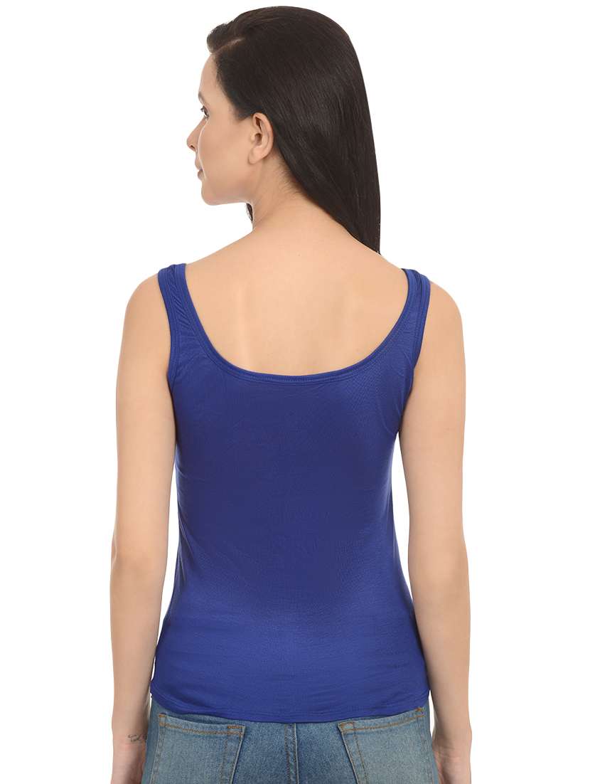 scoop neck solid camisole - 16815677 - Standard Image - 2