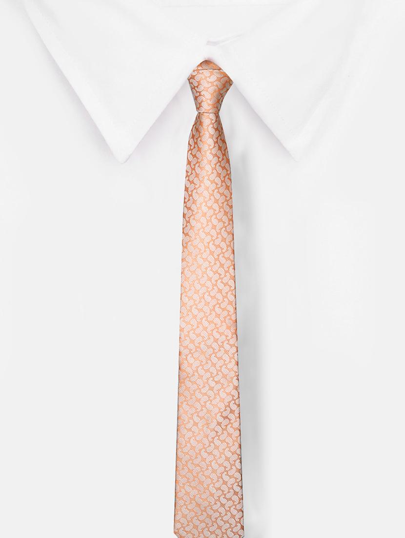 orange micro fiber tie - 16826156 - Standard Image - 2