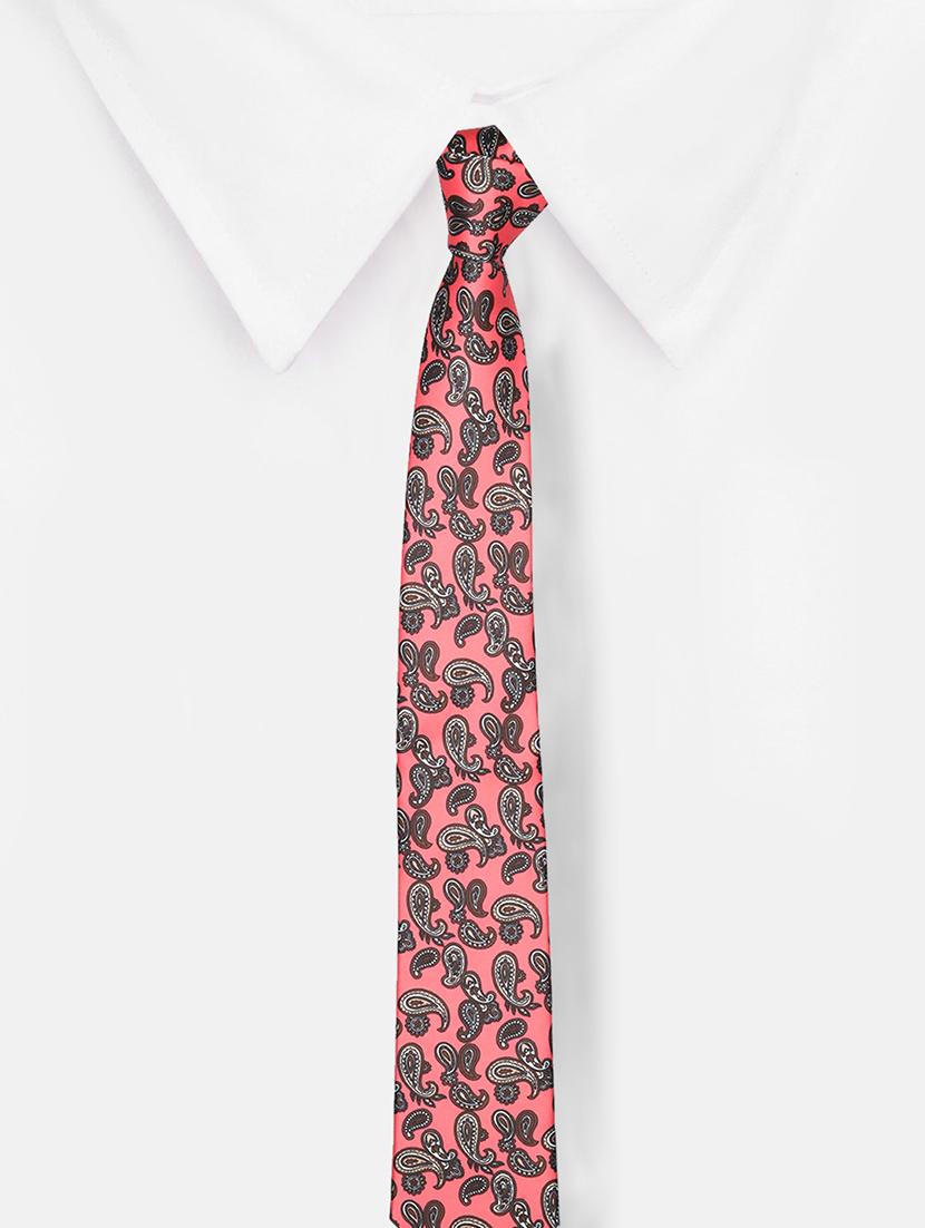 red micro fiber tie - 16826162 - Standard Image - 2