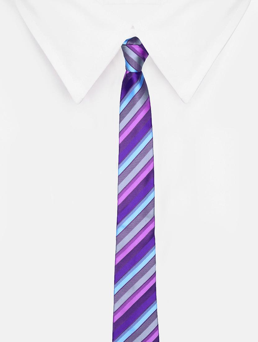 multi colored micro fiber tie - 16826167 - Standard Image - 2