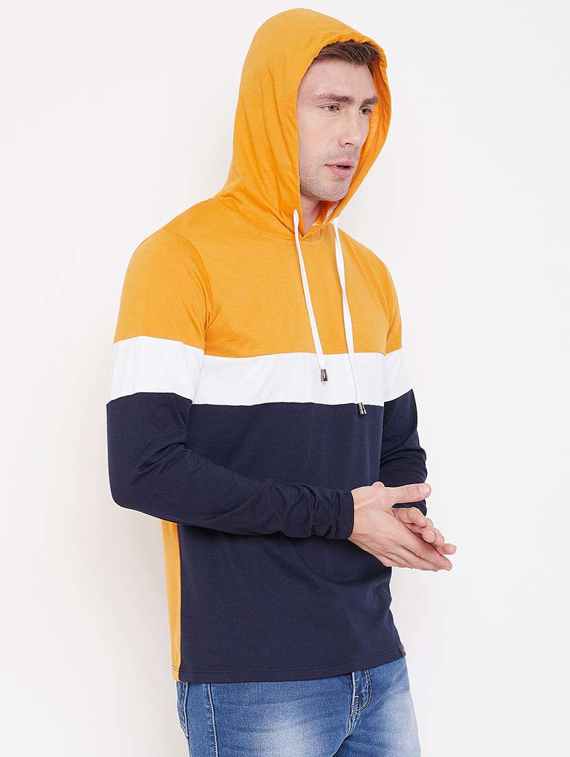 mens color block sweatshirt - 16828093 -  Standard Image - 2