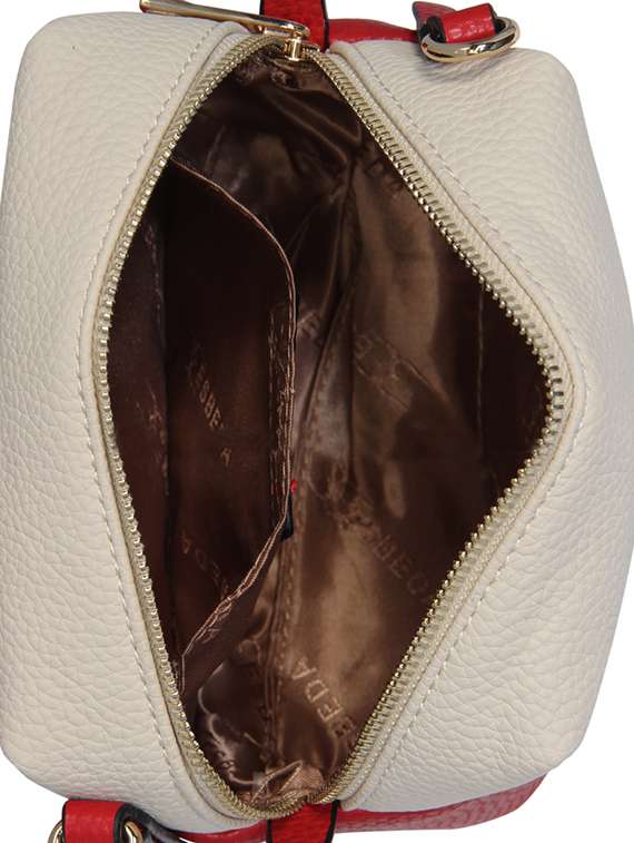 red leatherette regular sling bag - 16829207 -  Standard Image - 2