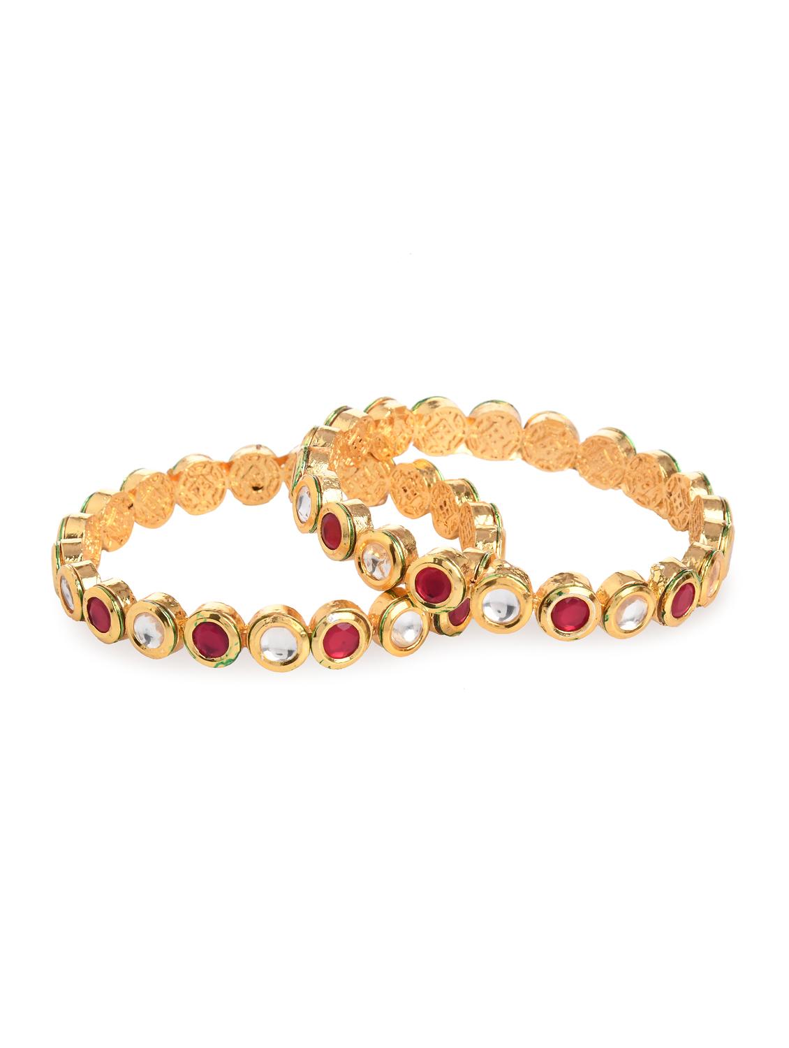 red gold metal bangle - 16829822 -  Zoom Image - 0