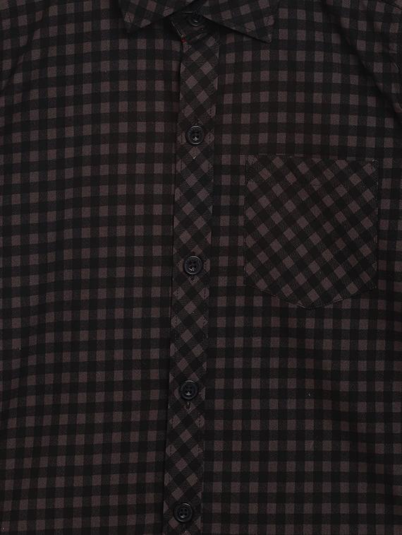 black cotton shirt - 16830978 - Standard Image - 2