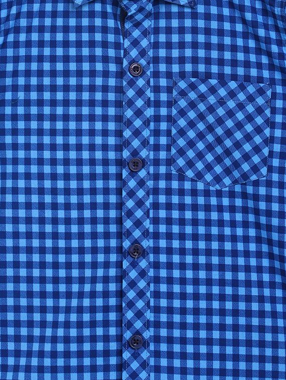 light blue cotton shirt - 16830981 - Standard Image - 2