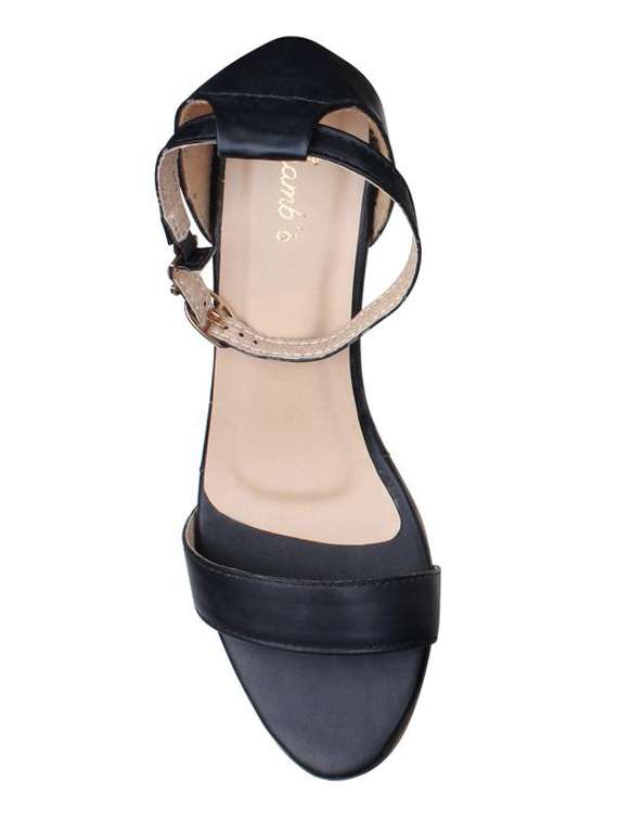 black closed back sandals - 16832001 -  Standard Image - 2
