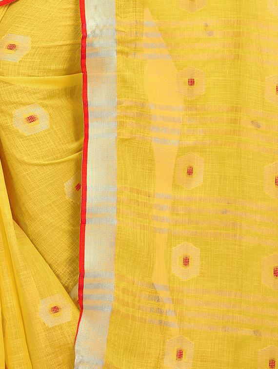 self design saree with blouse - 16832321 - Standard Image - 2