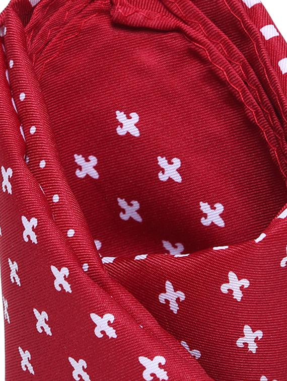 red polyester pocketsquare - 16832534 - Standard Image - 2