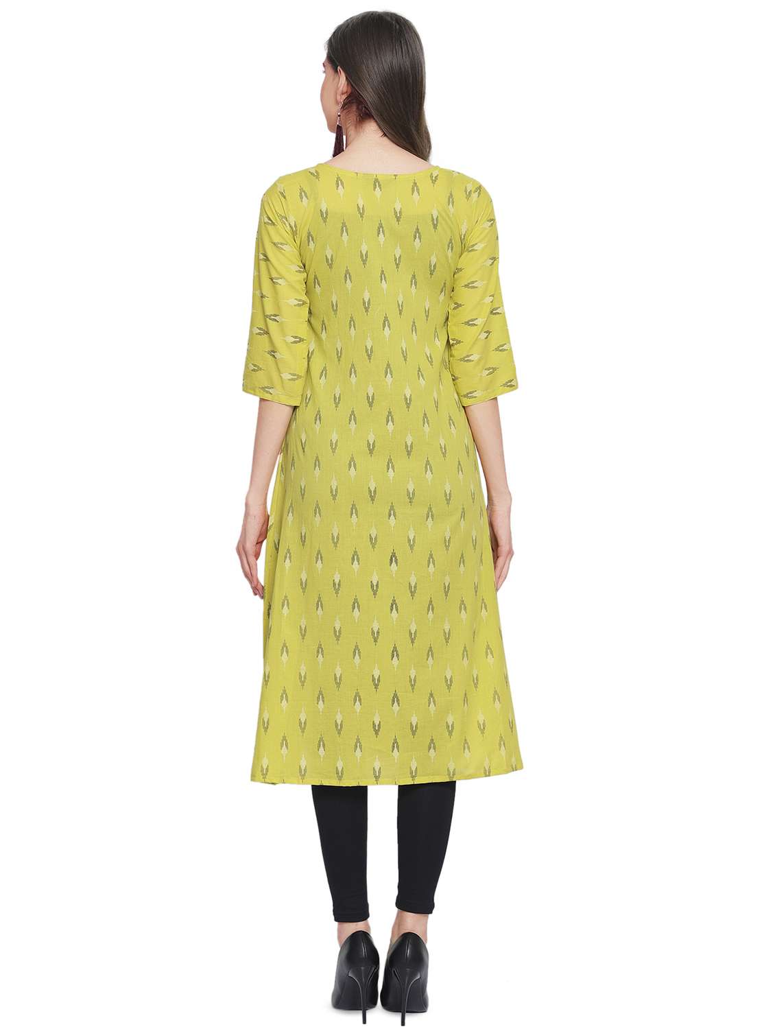 women's angrakha kurta - 16832971 - Standard Image - 2