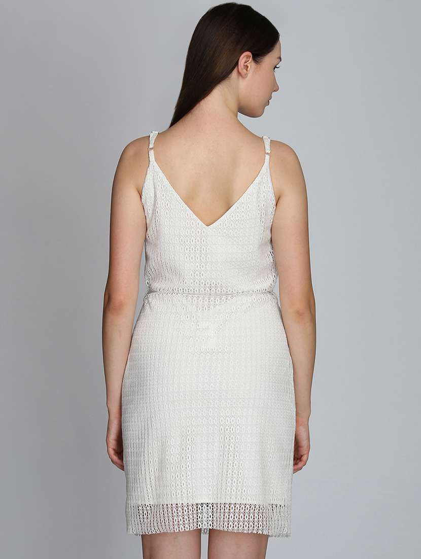 women's sheath self design dress - 16833115 -  Standard Image - 2