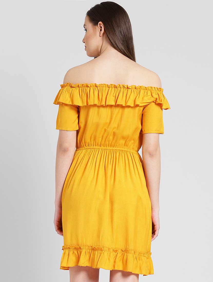 women's fit & flare solid dress - 16833118 -  Standard Image - 2