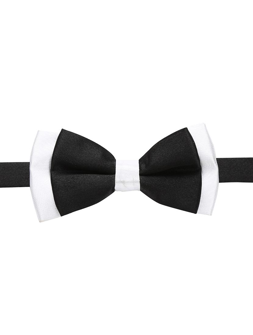 black satin bow tie - 16834709 - Standard Image - 2