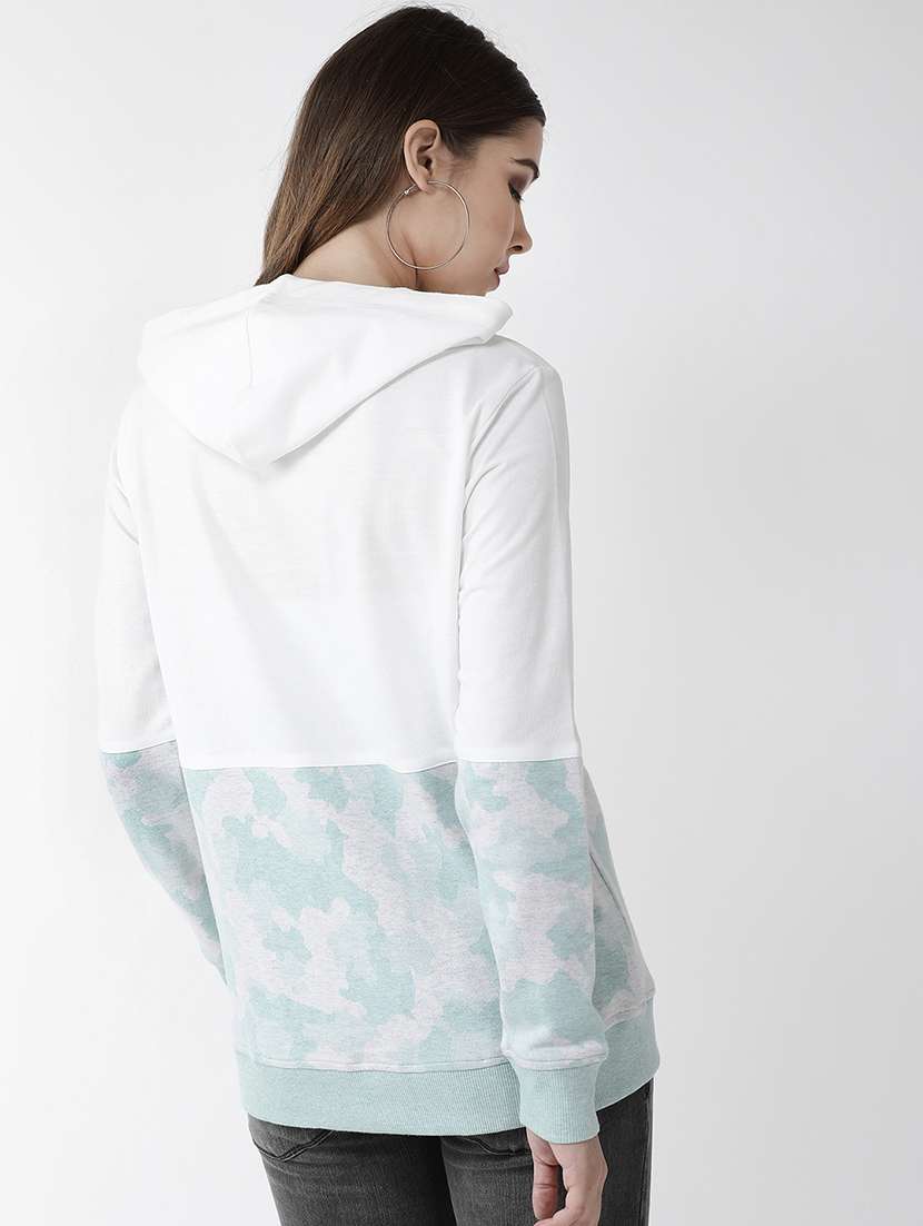 women's color block sweatshirt - 16838489 -  Standard Image - 2