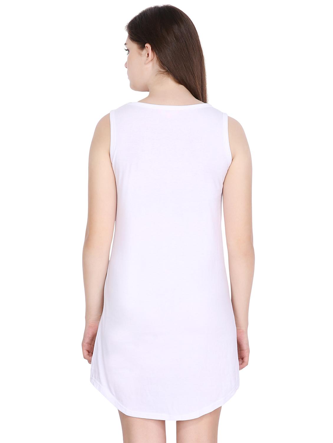 round neck printed sleepshirt - 16840121 - Standard Image - 2