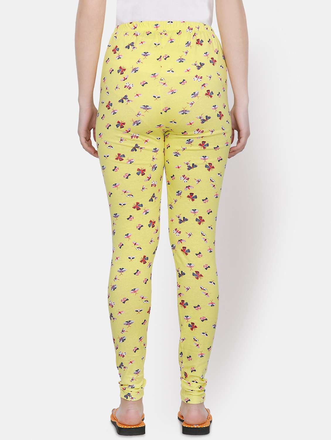 yellow cotton leggings - 16844266 - Standard Image - 2