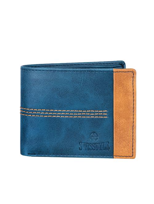 blue leather wallet - 16845029 - Standard Image - 0