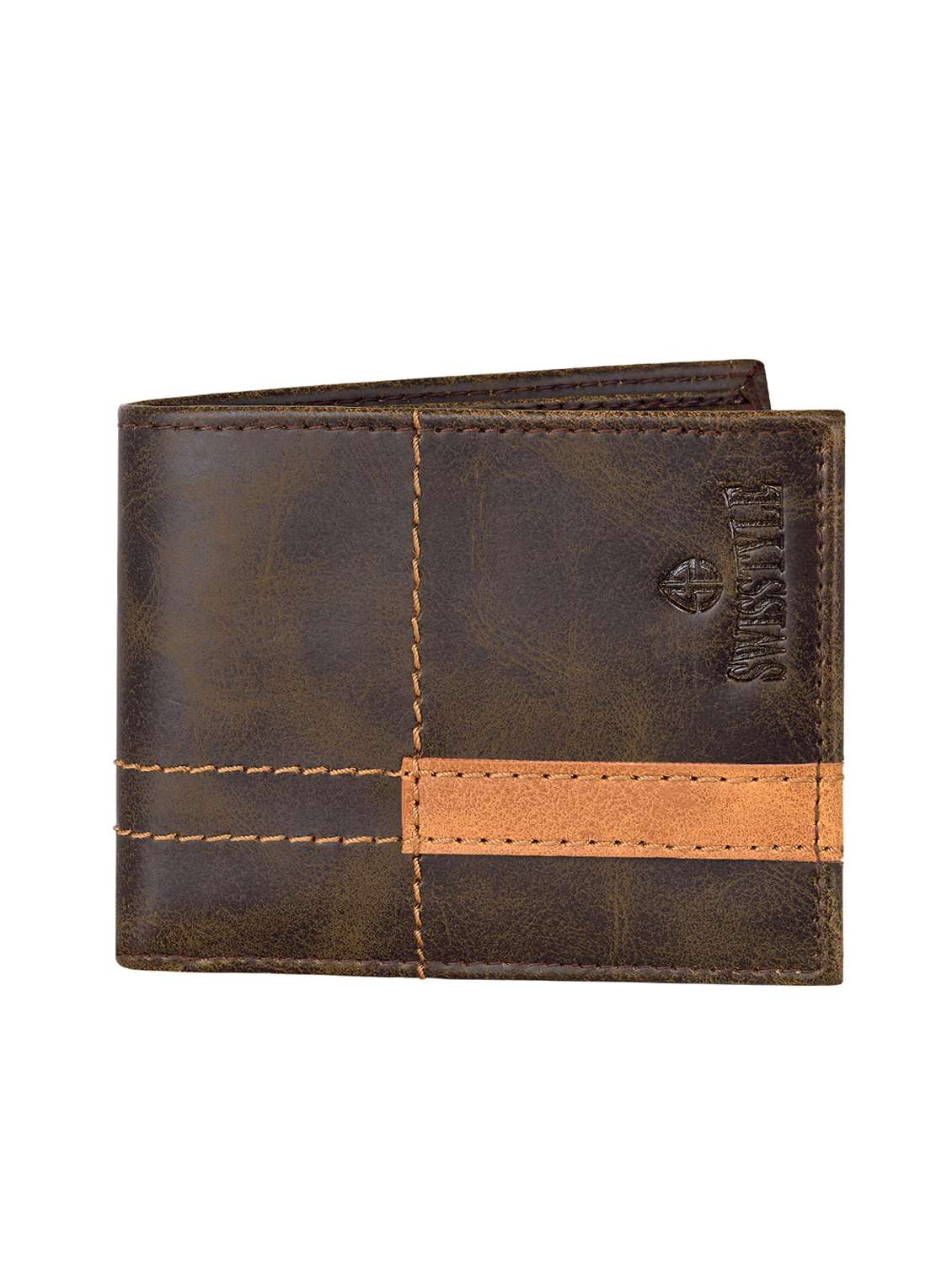 brown leather wallet