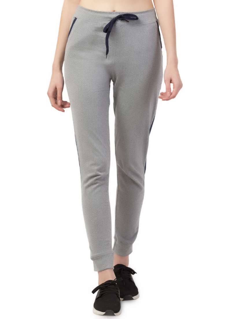 drawstring waist solid  track pant