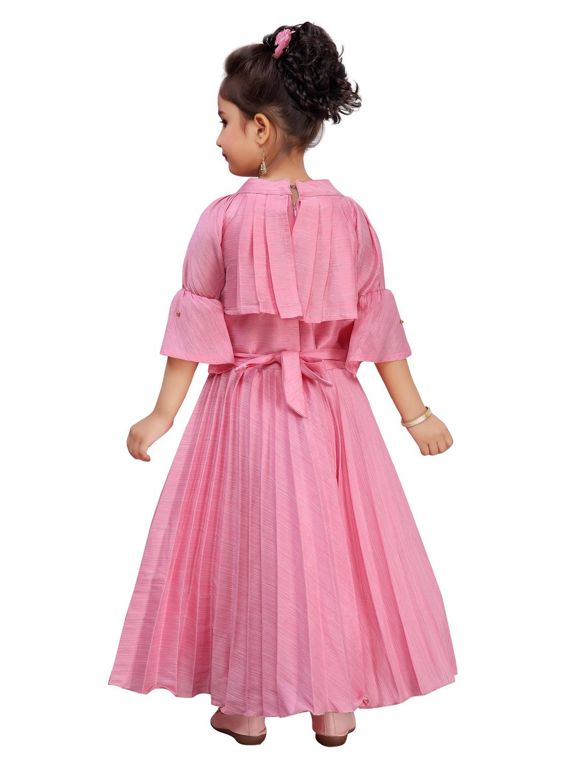 pink satin party gown - 16847470 - Standard Image - 2