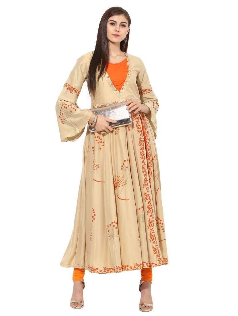 embroidered anarkali kurta